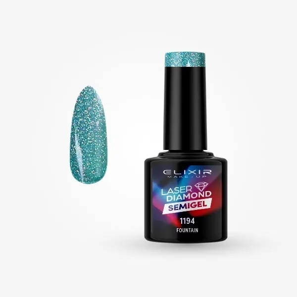 Semi Gel Laser  Diamond  #1194 (Fountain) 8 ml