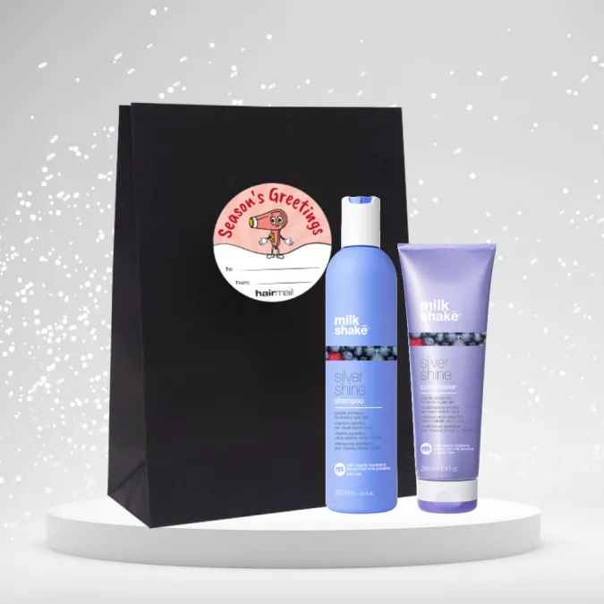 Silver Shine lahjapakkaus vaaleille hiuksille 300ml+250ml
