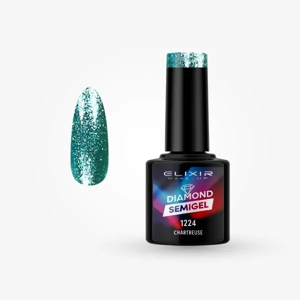 Semi Gel Diamond  #1224 (Chartreuse) 8 ml