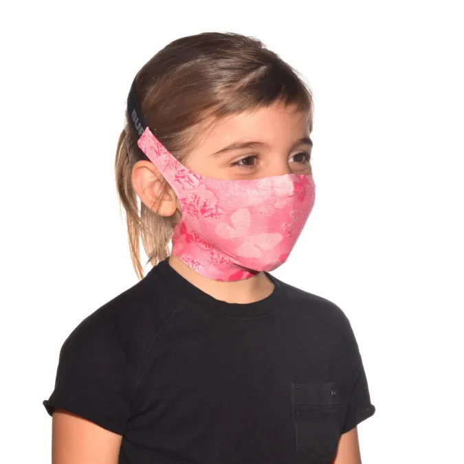 Kangasmaski suodattimella Nympha Pink KIDS