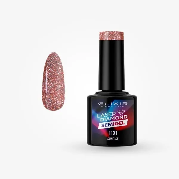Semi Gel Laser  Diamond  #1191(Sunrice) 8 ml