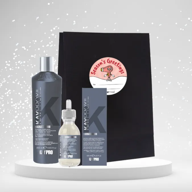 Kayproxil lahjapakkaus hiustenlähtöön 350ml+125ml