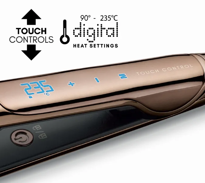 Ultra Fast Titanium Styler, gold