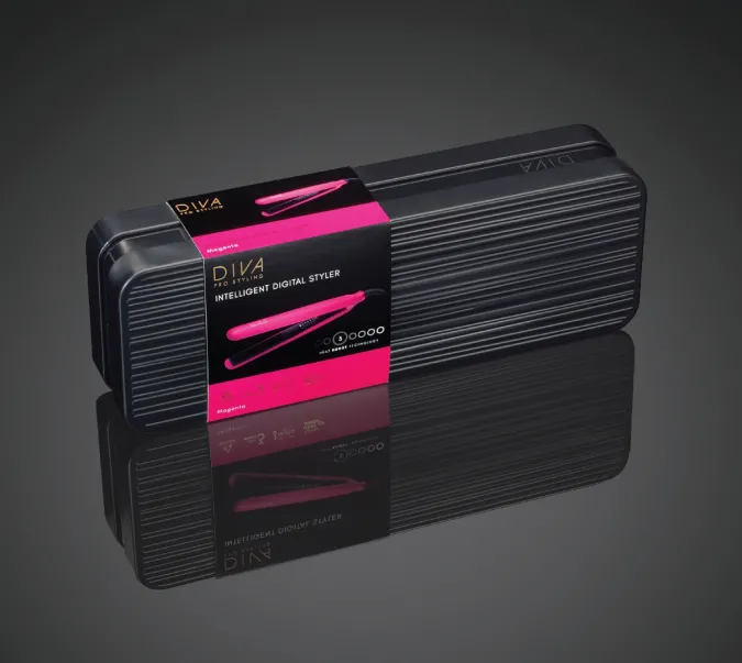 Digital Styler muotoilurauta, magenta
