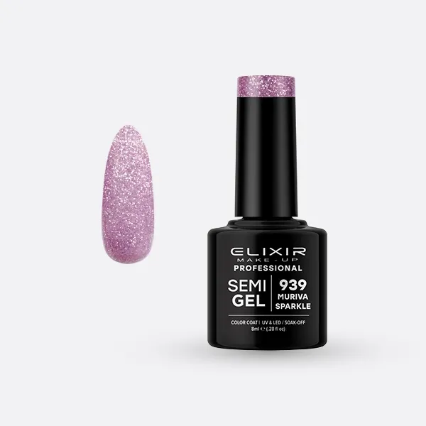 Semi Gel -  #939 (Muriva Sparkle) 8 ml