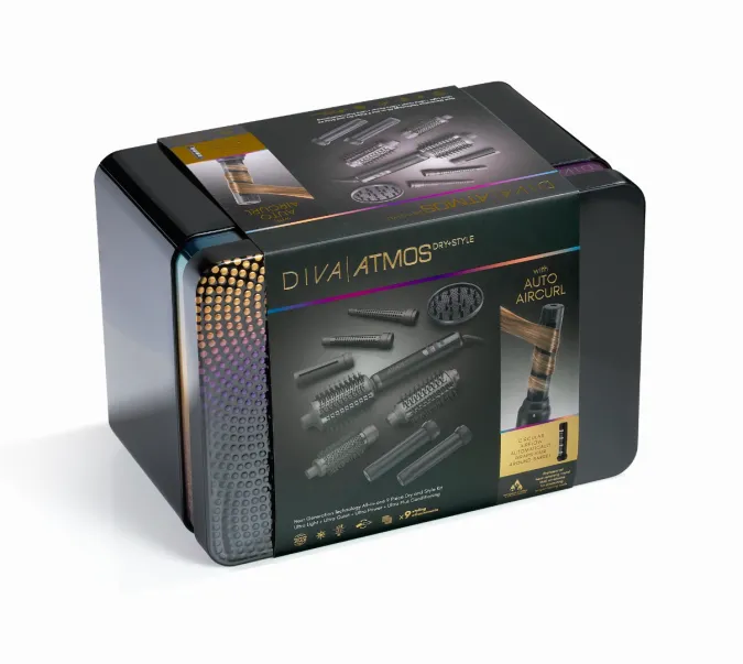 Atmos Dry+Style with Auto Air Curl ilmakiharrin