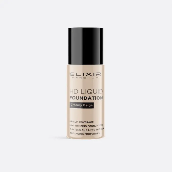 HD Liquid Foundation #02 (Creamy Beige)