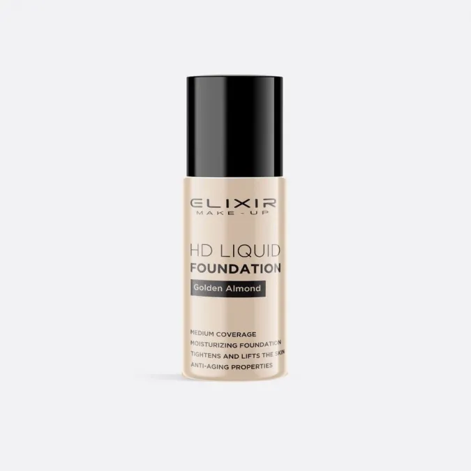 HD Liquid Foundation #01 (Golden Almond)