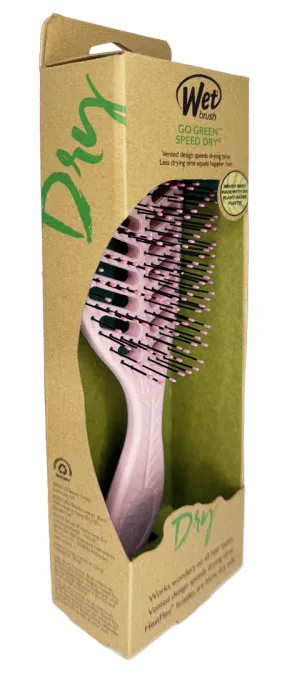 Go Green Speed Dry föönausharja, pinkki