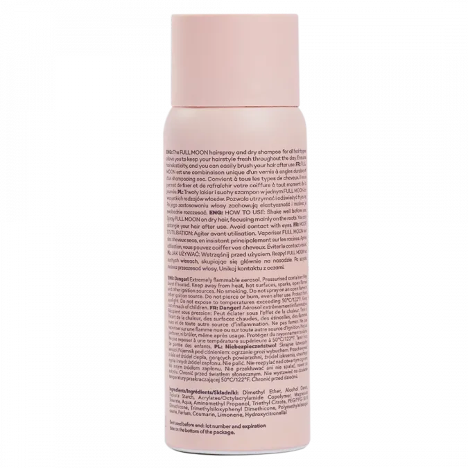 Full moon hair spray with dry shampoo 75ml