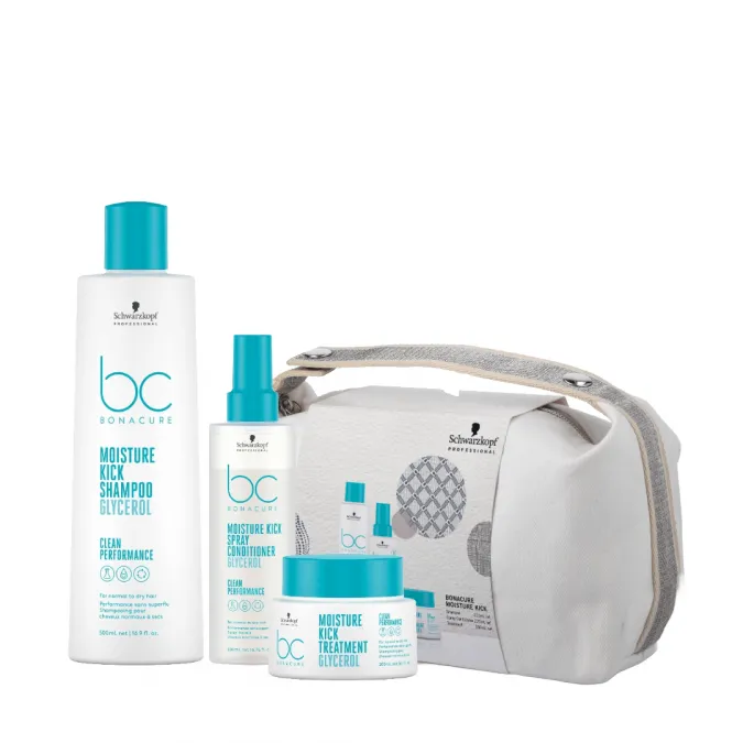 BC Moisture Kick lahjapakkaus 2x200ml+250ml