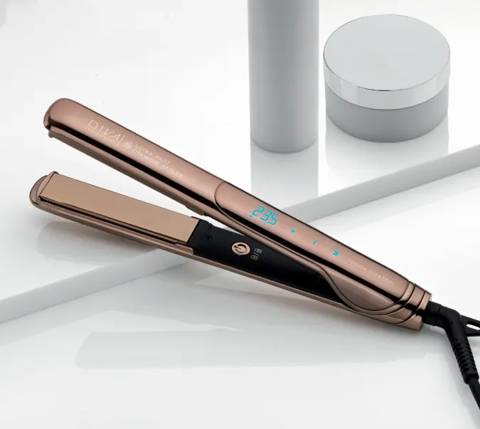 Ultra Fast Titanium Styler, gold
