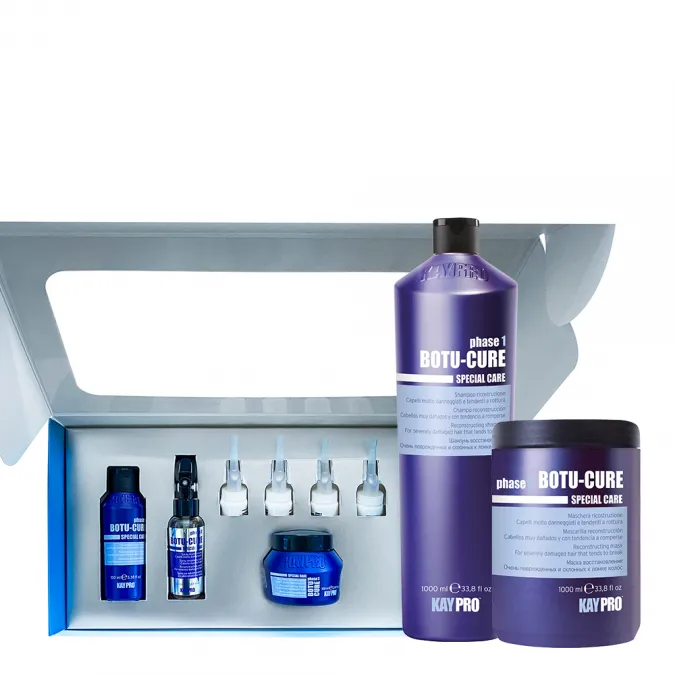 KayPro Botu-Cure shampoo 1000ml + maski 1000ml+Intensive Kit