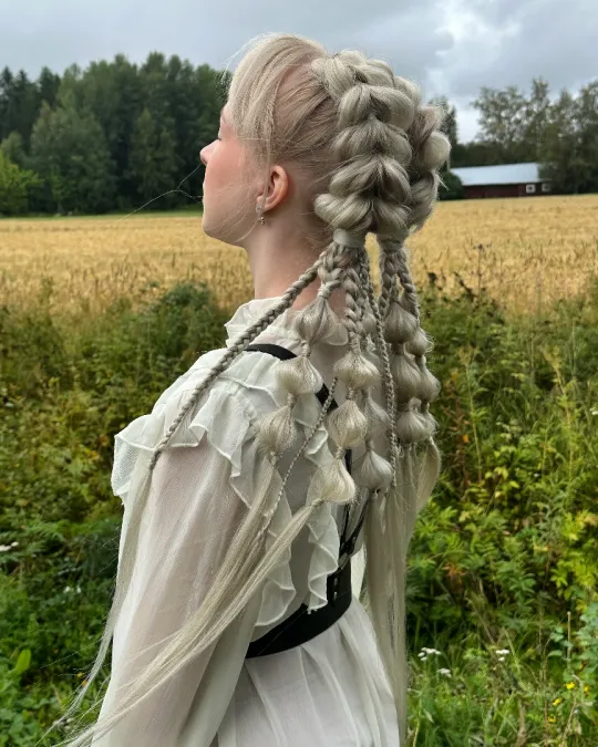 Premium kuituhius, Pure blonde 70cm