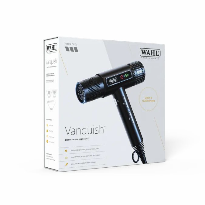 Vanquish fööni, musta